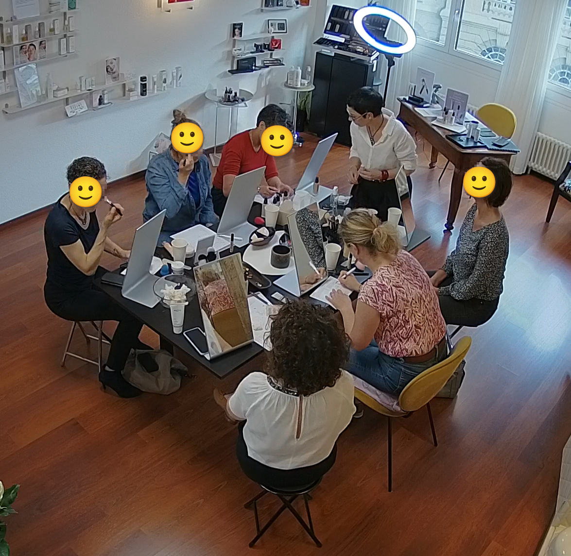 photo d'un atelier chez Deviens-Toi